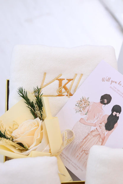 訂製刺繡純綿毛巾 Personalized Girls Trip Towel