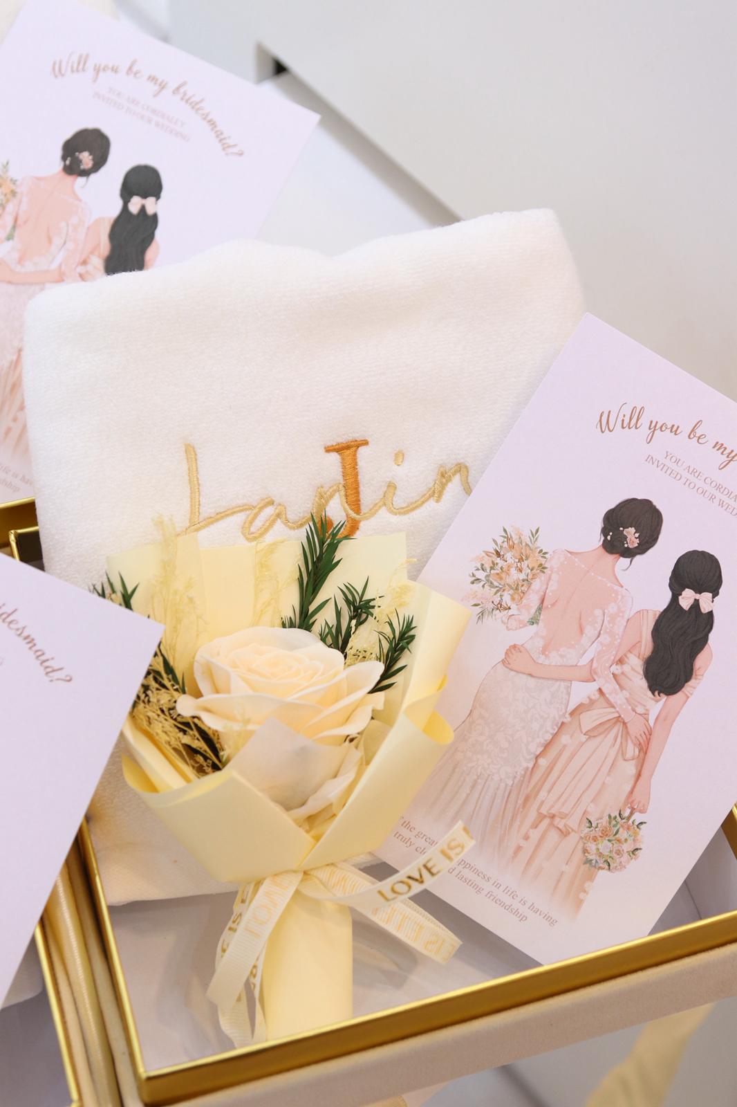 訂製刺繡純綿毛巾 Personalized Girls Trip Towel