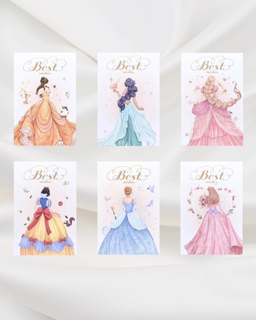 姊妹感謝卡 Bridesmaid thank you card - Wishe19