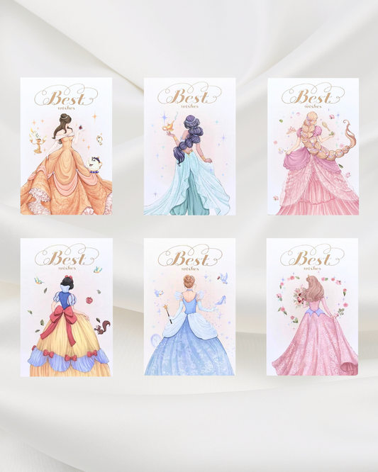 姊妹感謝卡 Bridesmaid thank you card - Wishe19