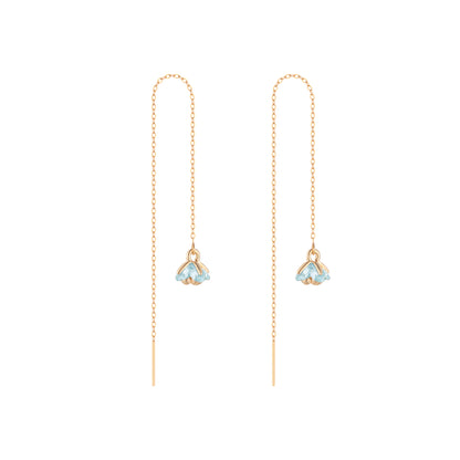 Floret Garden Earring- Baby Blue