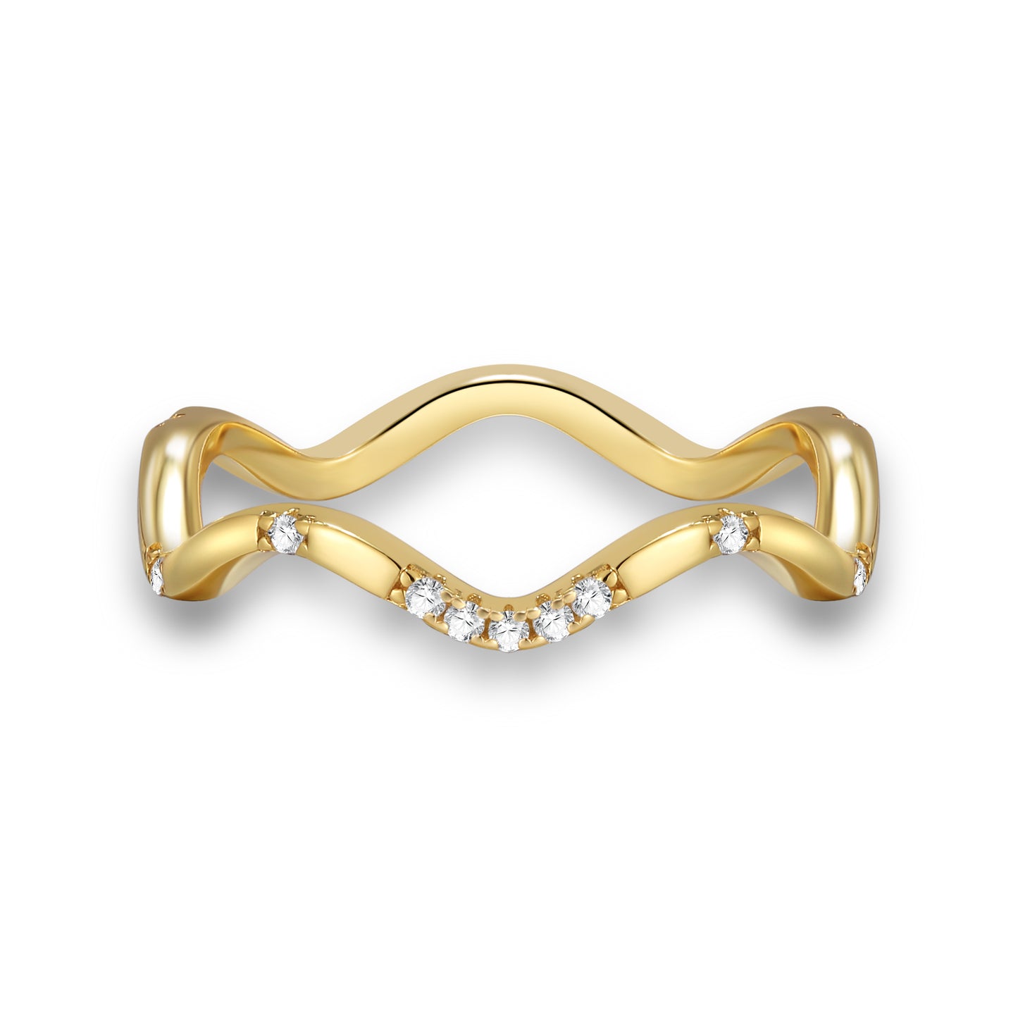 Wave Ring- Gold