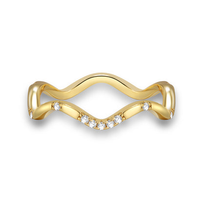 Wave Ring- Gold