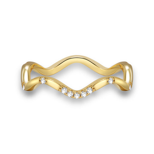 Wave Ring- Gold